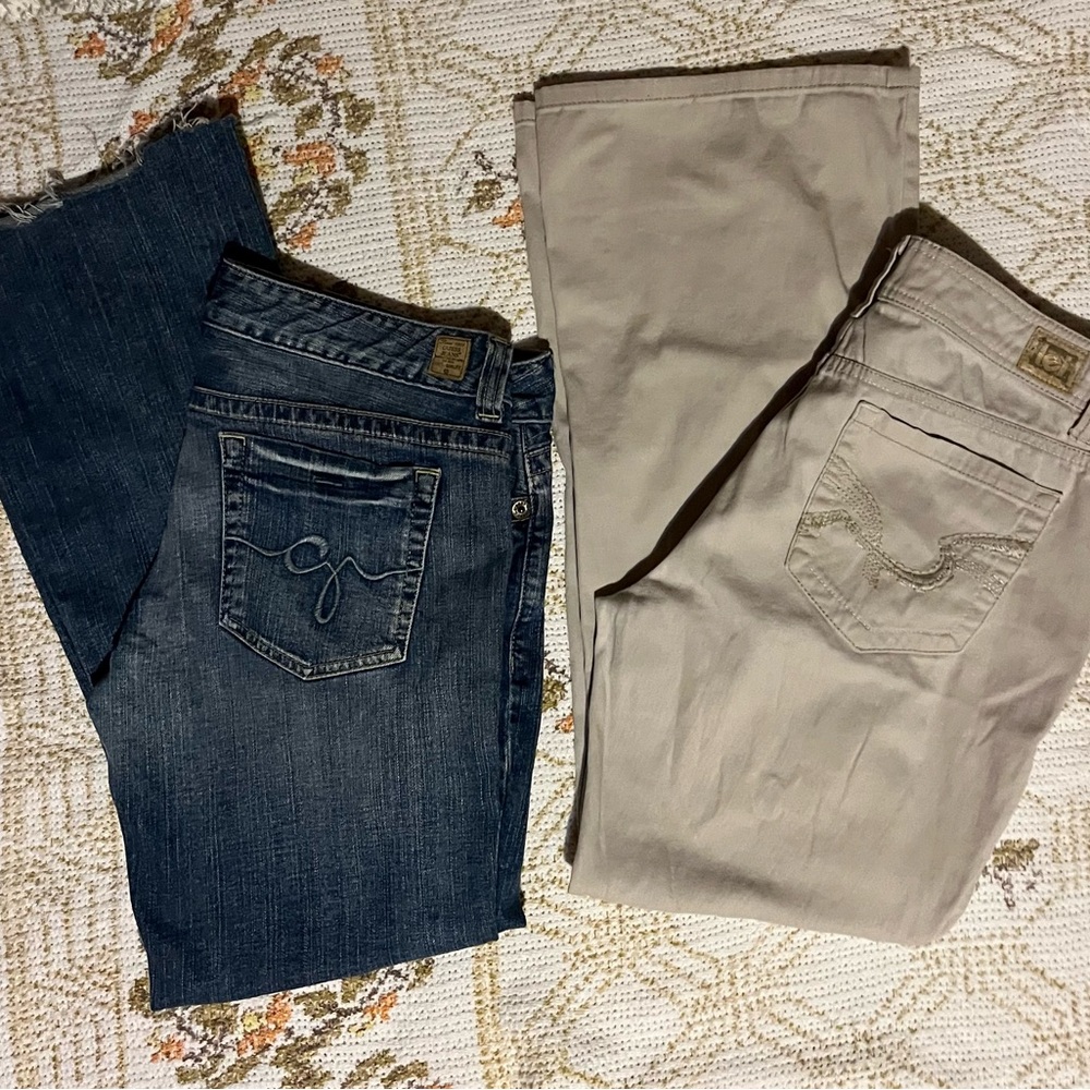 Women's bundle Jeans- Guess Blue and Lei Tan jeans